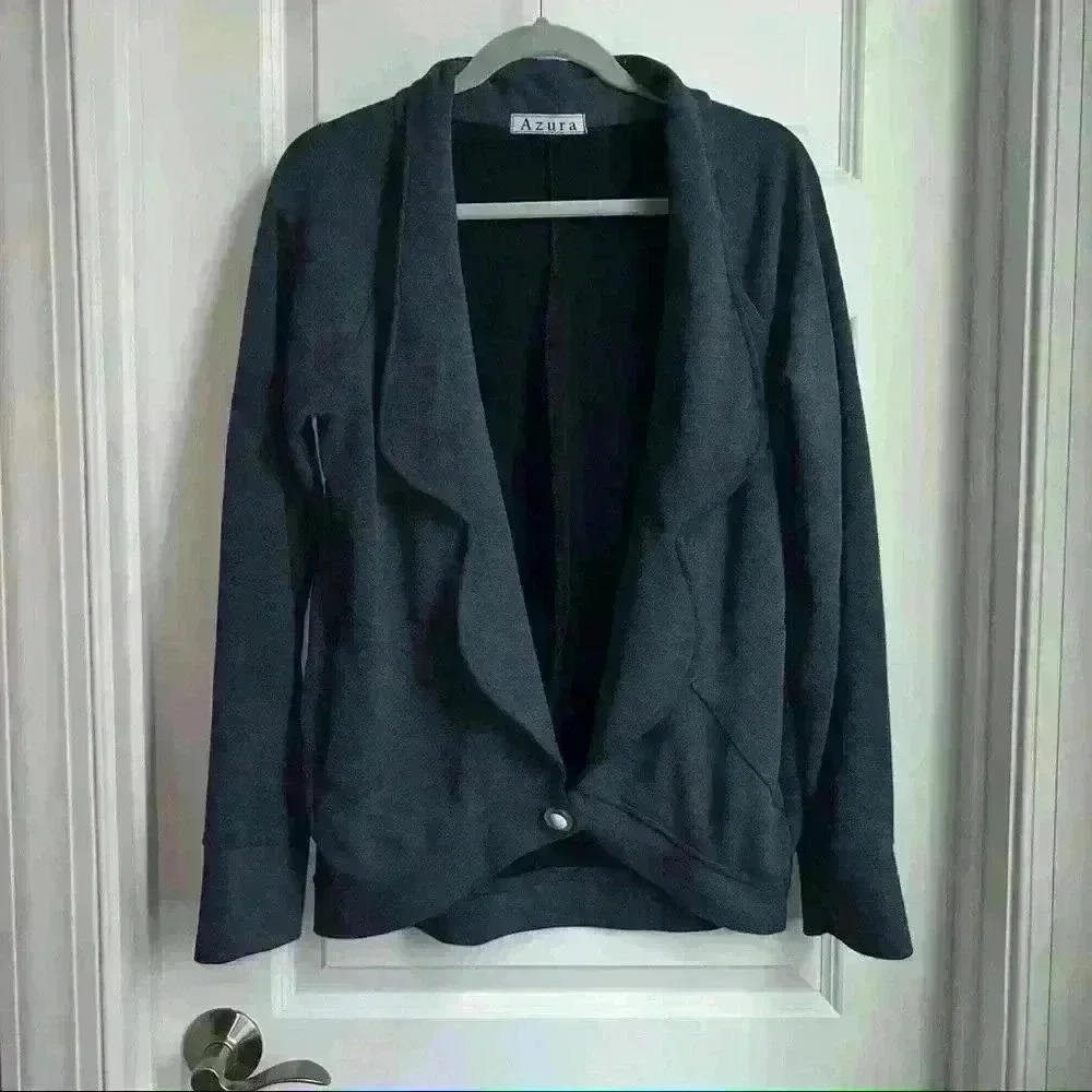 Azura Anthropologie Open Front Sweater/Cardigan/Coat with button